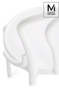 MODESTO krzesło TONI białe - polipropylen - Modesto Design